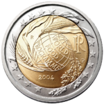€2 — Италия 2004