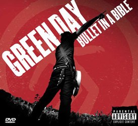 Обложка альбома Green Day «Bullet in a Bible» (2005)