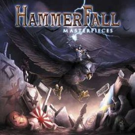 Обложка альбома HammerFall «Masterpieces» (2008)