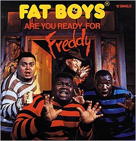 Обложка сингла Fat Boys «Are You Ready for Freddy» (1988)