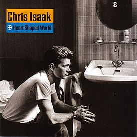 Обложка альбома Криса Айзека «Heart Shaped World» (1989)
