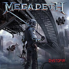 Обложка альбома Megadeth «Dystopia» (2016)