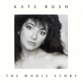 Обложка альбома Кейт Буш «The Whole Story» (1986)