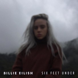 Обложка сингла Билли Айлиш «Six Feet Under» (2016)