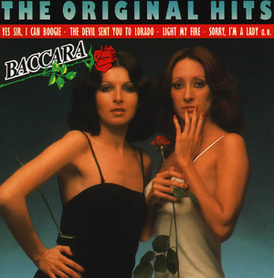 Обложка альбома Baccara «The Original Hits» (1990)
