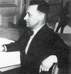 Ян Стахнюк в Быдгощи в 1946 или 1947 году