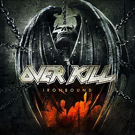 Обложка альбома Overkill «Ironbound» (2010)