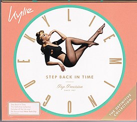 Обложка альбома Кайли Миноуг «Step Back in Time: The Definitive Collection» (2019)