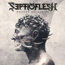 Обложка альбома Septicflesh «Modern Primitive» (2022)