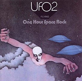 Обложка альбома UFO «UFO 2: Flying» (1971)