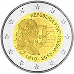 €2 — Португалия 2010