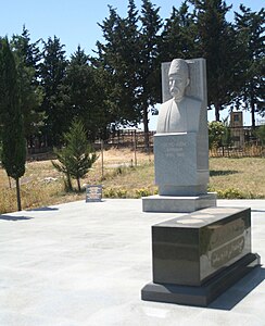 Могила и надгробный памятник Сеида Азима Ширвани