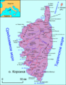 Современная карта острова