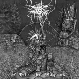 Обложка альбома Darkthrone «Circle the Wagons» (2010)