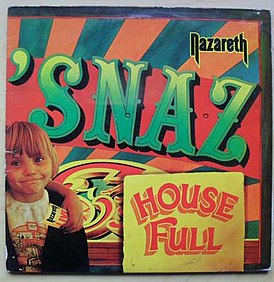 Обложка альбома Nazareth «'Snaz» (1981)