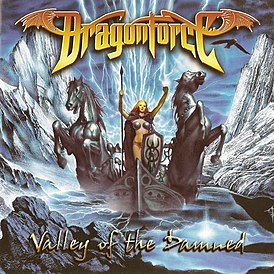 Обложка альбома Dragonforce «Valley of the Damned» (2003)