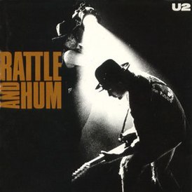 Обложка альбома U2 «Rattle and Hum» (1988)