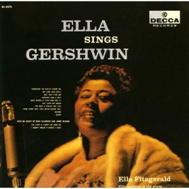 Обложка альбома Эллы Фицджеральд «Ella Sings Gershwin» (1950)