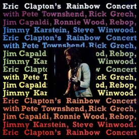 Обложка альбома Эрика Клэптона «Eric Clapton’s Rainbow Concert» (1973)