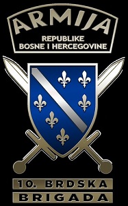 Logotip 10. brdske brigade Armije RBiH
