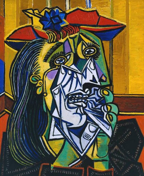 Datoteka:Picasso The Weeping Woman Tate identifier T05010 10.jpg