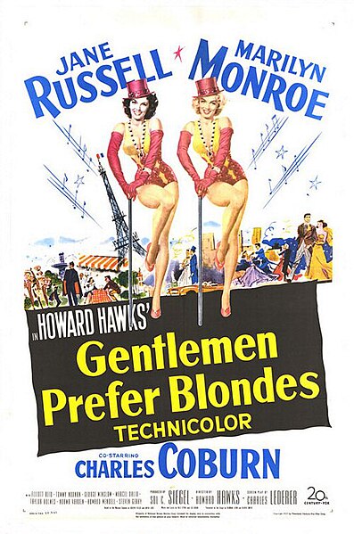 Datoteka:Gentlemen Prefer Blondes (1953) film poster.jpg