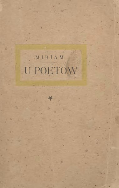 File:PL Miriam - U poetów.djvu