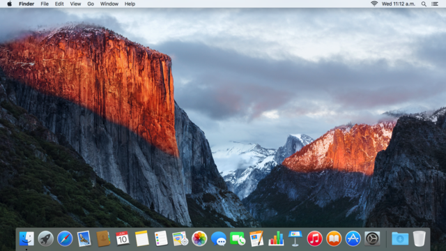 Датотека:OS X El Capitan screenshot.png