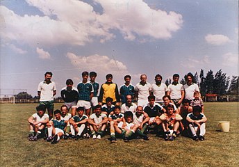Утакмица првог тима и ветерана 1980.