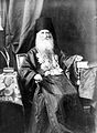 Српски архимандрит Нићифор Ј. Дучић (1832-1900) на својој последњој фотографији 1900. године.