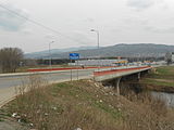 Један од најновијих мостова спаја насеље Дуваниште и Доњу Врежину (Булевар Медијана)