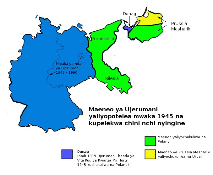 Faili:Ujerumani ugawaji na kupotea maeneo 1945.jpg