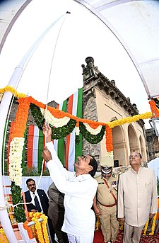 గోల్కొండ కోటపై భారత స్వాతంత్ర్య వేడుకలు