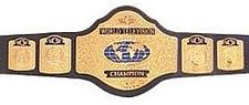 The WCW World Television Championship belt