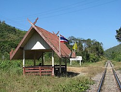 ที่หยุดรถไฟห้วยแม่ต้าในทางรถไฟสายเหนือ