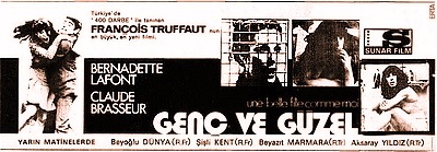 Dosya:Genç ve Güzel 1972 Truffaut filmi gazete ilan.jpg