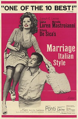 Dosya:Matrimonio all'italiana DeSica 1964 film afiş.jpg