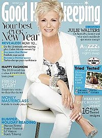 Julie Walters'ın olduğu Ocak 2015 kapağı