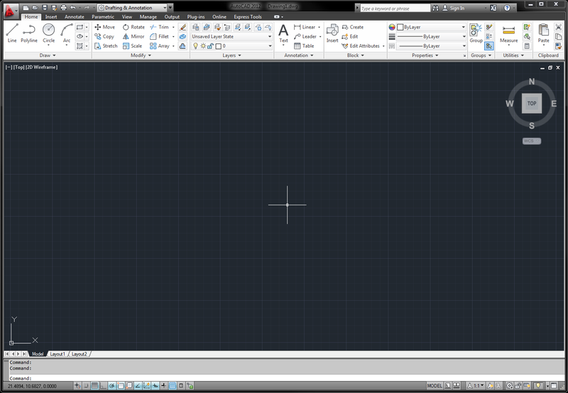 Dosya:AutoCAD 2012 Arayüz.png