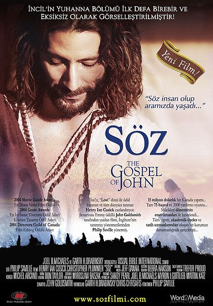 Dosya:Söz Filmi (The Gospel of John) afişi.jpg