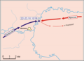 2. карта битви над Бугом (1018)