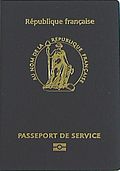 Службовий паспорт (passeport de service)