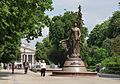 Пам'ятник оперній співачці Соломії Амвросіївні Крушельницькій