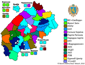 Вибори до Львівської обласної ради 2010