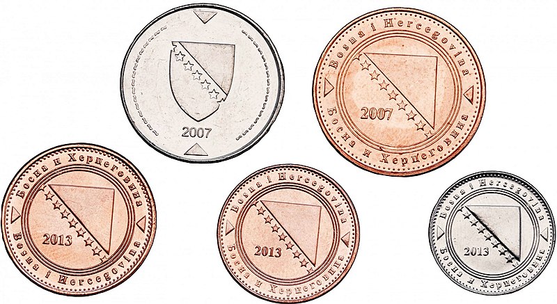 Файл:Сучасні монети Боснії та Герцеговини(ЗБ).jpg