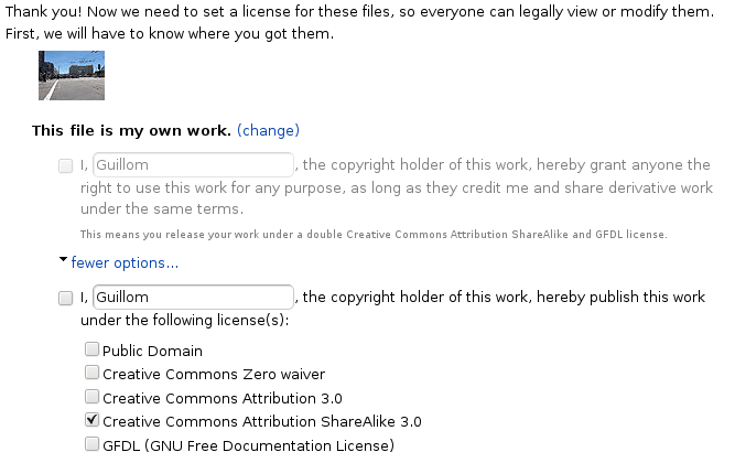 File:Deed and license selection - Upload wizard - Commons Prototype.png