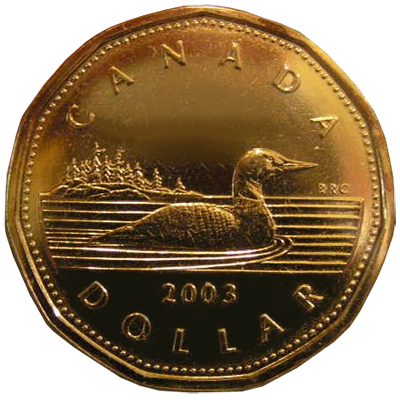 Tập tin:Loonie reverse view.png