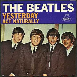 Bìa vỏ đĩa Yesterday của The Beatles