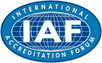 国际认可论坛 International Accreditation Forum（IAF）國際認可論壇官方標誌