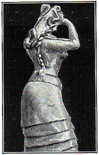 1. Kretisch-mykenische Bronzestatuette.